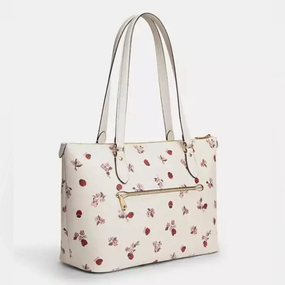 Coach Ladybug Floral Tote Bag (EUC) w/ Tags - Picture 2 of 8